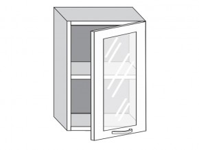 1.50.3 Шкаф настенный (h=720) на 500мм с 1-ой стекл. дверцей в Верхнем Тагиле - verhnij-tagil.magazinmebel.ru | фото