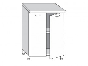 2.60.2 Шкаф-стол на 600мм с 2-мя дверцами в Верхнем Тагиле - verhnij-tagil.magazinmebel.ru | фото