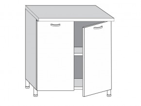 2.80.2 Шкаф-стол на 800мм с 2-мя дверцами в Верхнем Тагиле - verhnij-tagil.magazinmebel.ru | фото