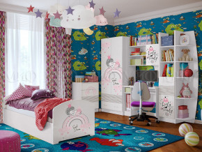 Детская комната Юниор-2 Принцесса 1 в Верхнем Тагиле - verhnij-tagil.magazinmebel.ru | фото - изображение 1