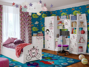 Детская комната Юниор-2 Принцесса в Верхнем Тагиле - verhnij-tagil.magazinmebel.ru | фото
