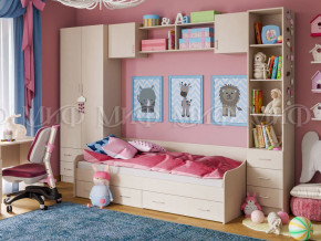 Детская комната Вега 1 Дуб беленый в Верхнем Тагиле - verhnij-tagil.magazinmebel.ru | фото