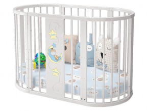 Детская кроватка белая Эстель в Верхнем Тагиле - verhnij-tagil.magazinmebel.ru | фото