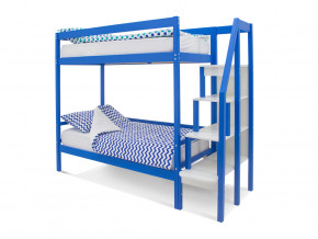 Двухъярусная кровать Svogen синий в Верхнем Тагиле - verhnij-tagil.magazinmebel.ru | фото