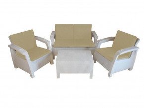 Комплект уличной мебели Yalta Premium Terrace Set белый в Верхнем Тагиле - verhnij-tagil.magazinmebel.ru | фото