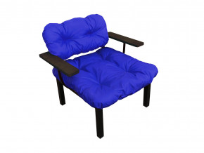 Кресло Дачное синяя подушка в Верхнем Тагиле - verhnij-tagil.magazinmebel.ru | фото