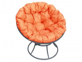 Кресло Папасан без ротанга оранжевая подушка в Верхнем Тагиле - verhnij-tagil.magazinmebel.ru | фото