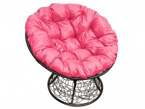 Кресло Папасан с ротангом розовая подушка в Верхнем Тагиле - verhnij-tagil.magazinmebel.ru | фото