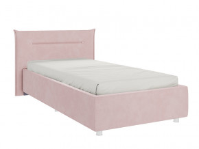 Кровать Альба 900 велюр нежно-розовый в Верхнем Тагиле - verhnij-tagil.magazinmebel.ru | фото