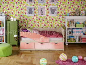 Кровать Бабочки 1600 Розовый металлик в Верхнем Тагиле - verhnij-tagil.magazinmebel.ru | фото