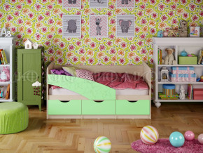 Кровать Бабочки 1600 Салатовый в Верхнем Тагиле - verhnij-tagil.magazinmebel.ru | фото