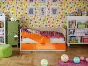 Кровать Бабочки 1800 Оранжевый металлик в Верхнем Тагиле - verhnij-tagil.magazinmebel.ru | фото