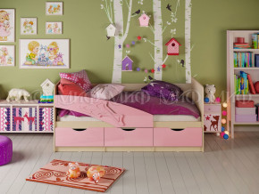 Кровать Дельфин 1800 Розовый металлик в Верхнем Тагиле - verhnij-tagil.magazinmebel.ru | фото