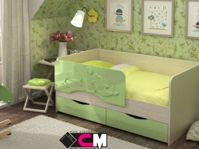 Кровать детская Алиса КР 812 зеленая 1600 в Верхнем Тагиле - verhnij-tagil.magazinmebel.ru | фото