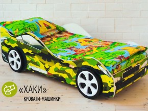 Кровать детская машина Хаки в Верхнем Тагиле - verhnij-tagil.magazinmebel.ru | фото - изображение 2