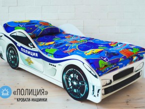 Кровать детская машина Полиции в Верхнем Тагиле - verhnij-tagil.magazinmebel.ru | фото