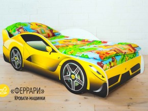Кровать детская машинка Феррари в Верхнем Тагиле - verhnij-tagil.magazinmebel.ru | фото