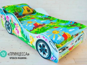 Кровать детская машинка Принцесса в Верхнем Тагиле - verhnij-tagil.magazinmebel.ru | фото