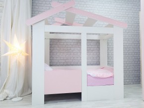 Кровать детская Теремок без ящика розовая в Верхнем Тагиле - verhnij-tagil.magazinmebel.ru | фото