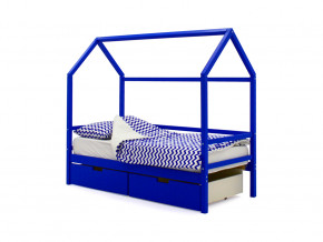 Кровать-домик Svogen с ящиками синий в Верхнем Тагиле - verhnij-tagil.magazinmebel.ru | фото