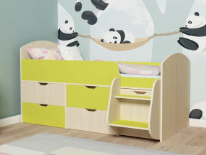Кровать Малыш-7 Дуб-лайм в Верхнем Тагиле - verhnij-tagil.magazinmebel.ru | фото