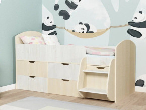 Кровать Малыш-7 Дуб-Винтерберг в Верхнем Тагиле - verhnij-tagil.magazinmebel.ru | фото - изображение 1