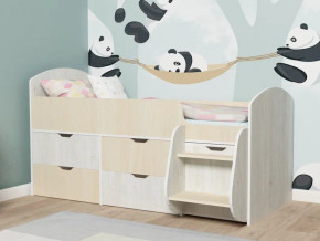 Кровать Малыш-7 Винтербер-Дуб в Верхнем Тагиле - verhnij-tagil.magazinmebel.ru | фото