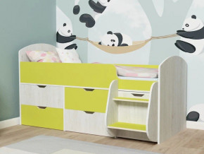 Кровать Малыш-7 Винтербер-Лайм в Верхнем Тагиле - verhnij-tagil.magazinmebel.ru | фото