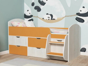 Кровать Малыш-7 Винтербер-Оранжевый в Верхнем Тагиле - verhnij-tagil.magazinmebel.ru | фото
