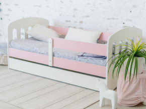 Кровать Малыш с ящиком розовый в Верхнем Тагиле - verhnij-tagil.magazinmebel.ru | фото