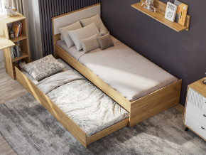 Кровать одинарная Милан выкатная с настилом в Верхнем Тагиле - verhnij-tagil.magazinmebel.ru | фото