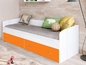 Кровать с выкатными ящиками Винтерберг, оранжевый в Верхнем Тагиле - verhnij-tagil.magazinmebel.ru | фото