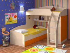 Кровать Соня 1+2 Оранжевый в Верхнем Тагиле - verhnij-tagil.magazinmebel.ru | фото