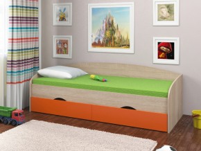 Кровать Соня 2 сонома-оранжевый в Верхнем Тагиле - verhnij-tagil.magazinmebel.ru | фото