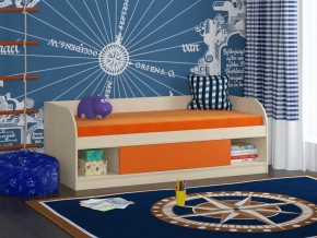 Кровать Соня 4 дуб молочный-оранжевый в Верхнем Тагиле - verhnij-tagil.magazinmebel.ru | фото