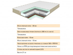 Матрас Тиссая 140х200 в Верхнем Тагиле - verhnij-tagil.magazinmebel.ru | фото - изображение 2