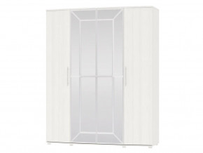 Шкаф 4-х дверный Амели 4-5200 Рамух белый в Верхнем Тагиле - verhnij-tagil.magazinmebel.ru | фото
