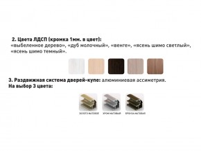 Шкаф-купе Акцент-Сим Д 1600-600 шимо тёмный в Верхнем Тагиле - verhnij-tagil.magazinmebel.ru | фото - изображение 3