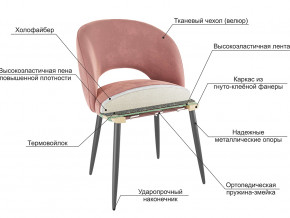 Стул Моли велюр синий в Верхнем Тагиле - verhnij-tagil.magazinmebel.ru | фото - изображение 2